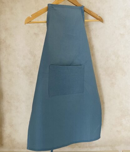 Blue Apron with Aster Tea Towel - Image 3